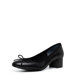ALYSON DF BLACK E LEATHER