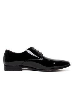 JET BLACK PATENT LEATHER