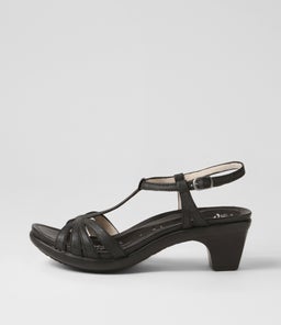 GEORGIE AB BLACK LEATHER