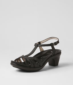 GEORGIE AB BLACK LEATHER