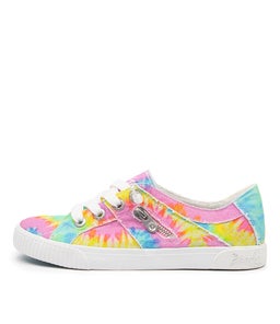 FRUIT PASTEL TIE DYE CANVAS