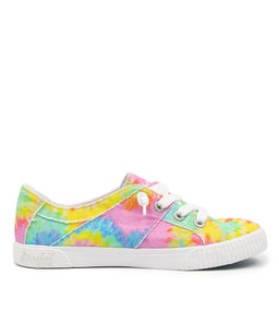 FRUIT PASTEL TIE DYE CANVAS