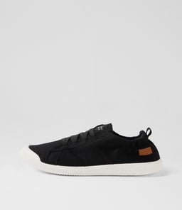 Vex Black Canvas Sneakers Vex Black Canvas Sneakers