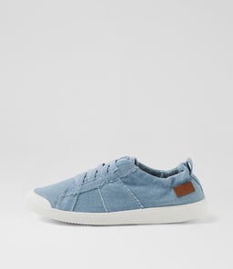 Vex Denim Wash Fabric Sneakers Vex Denim Wash Fabric Sneakers