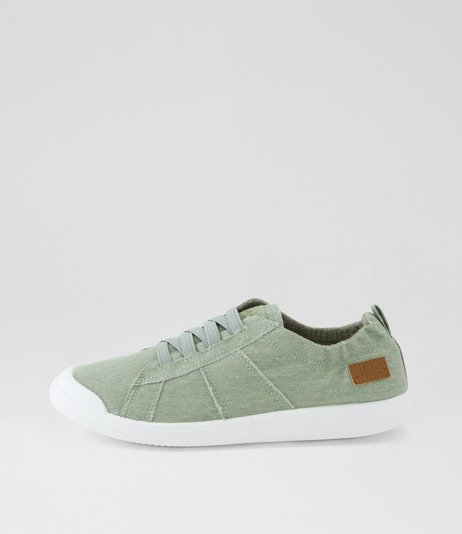Vex Pistachio Fabric Sneakers Vex Pistachio Fabric Sneakers