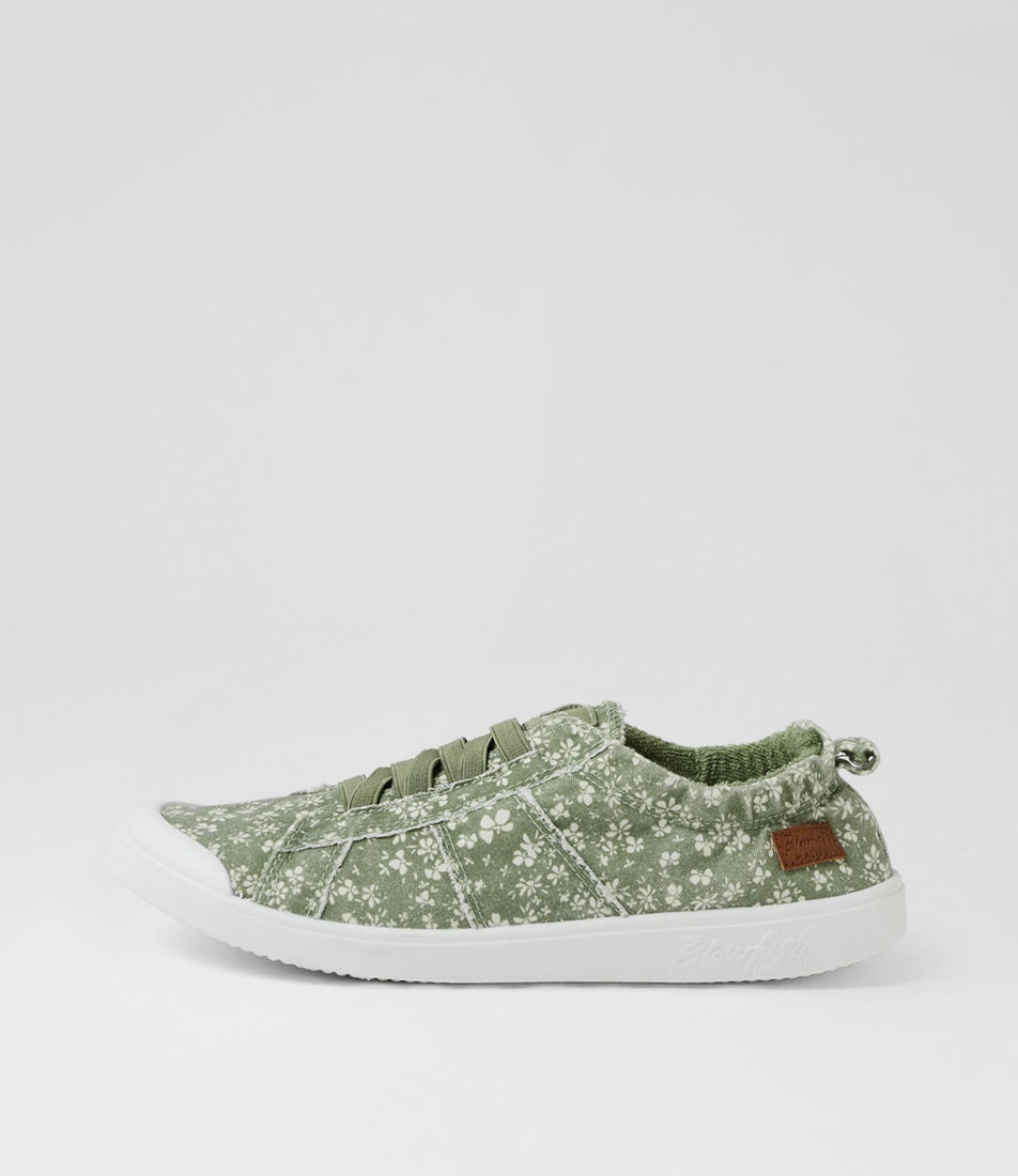 Vex Olive Multi Canvas Sneakers Vex Olive Multi Canvas Sneakers