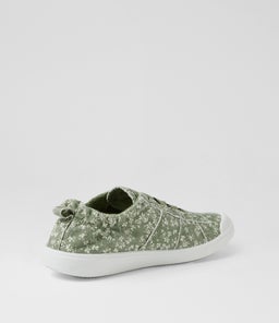 VEX BW OLIVE MULTI CANVAS