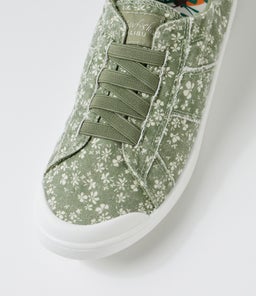 VEX BW OLIVE MULTI CANVAS