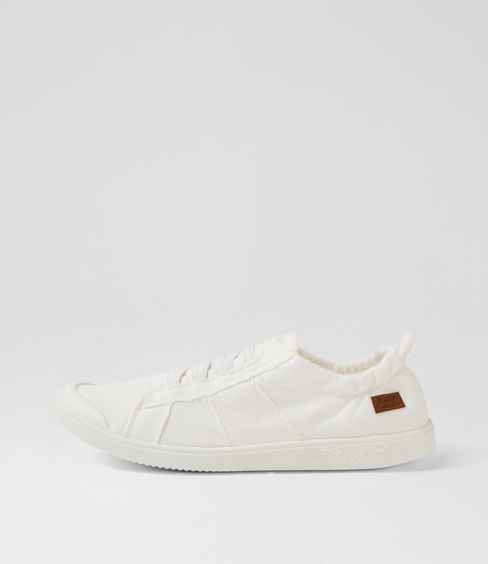 Vex White Canvas Slip On Sneakers Vex White Canvas Slip On Sneakers