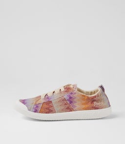 Vex Natural Zigzag Canvas Sneakers Vex Natural Zigzag Canvas Sneakers