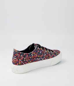 CLAY BW BLACK ZOE FLORAL CANVAS