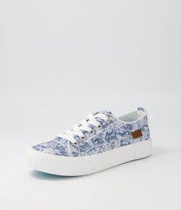 CLAY BW BLUE COUNTRY CANVAS