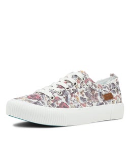 CLAY BW OFF WHITE SMASHING FLORAL CANVAS