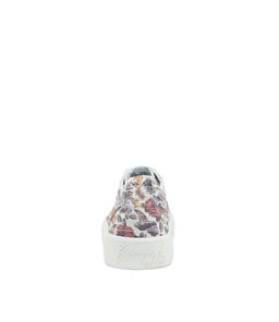 CLAY BW OFF WHITE SMASHING FLORAL CANVAS