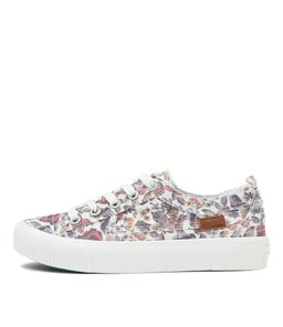 CLAY BW OFF WHITE SMASHING FLORAL CANVAS