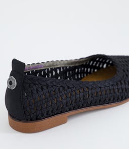 BARDOT BW BLACK MICROSUEDE