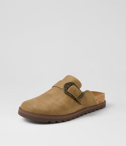SIENNA BW TAN MICROSUEDE