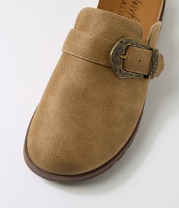 SIENNA BW TAN MICROSUEDE