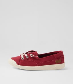 VIDA BW POMPEIAN RED CANVAS