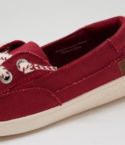 VIDA BW POMPEIAN RED CANVAS