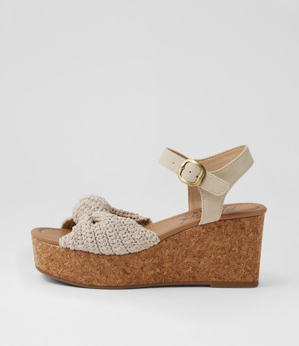 Adore Natural Oat Multi Sandals