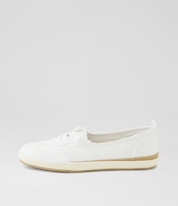 Ez Breezy White Canvas Sneakers Ez Breezy White Canvas Sneakers