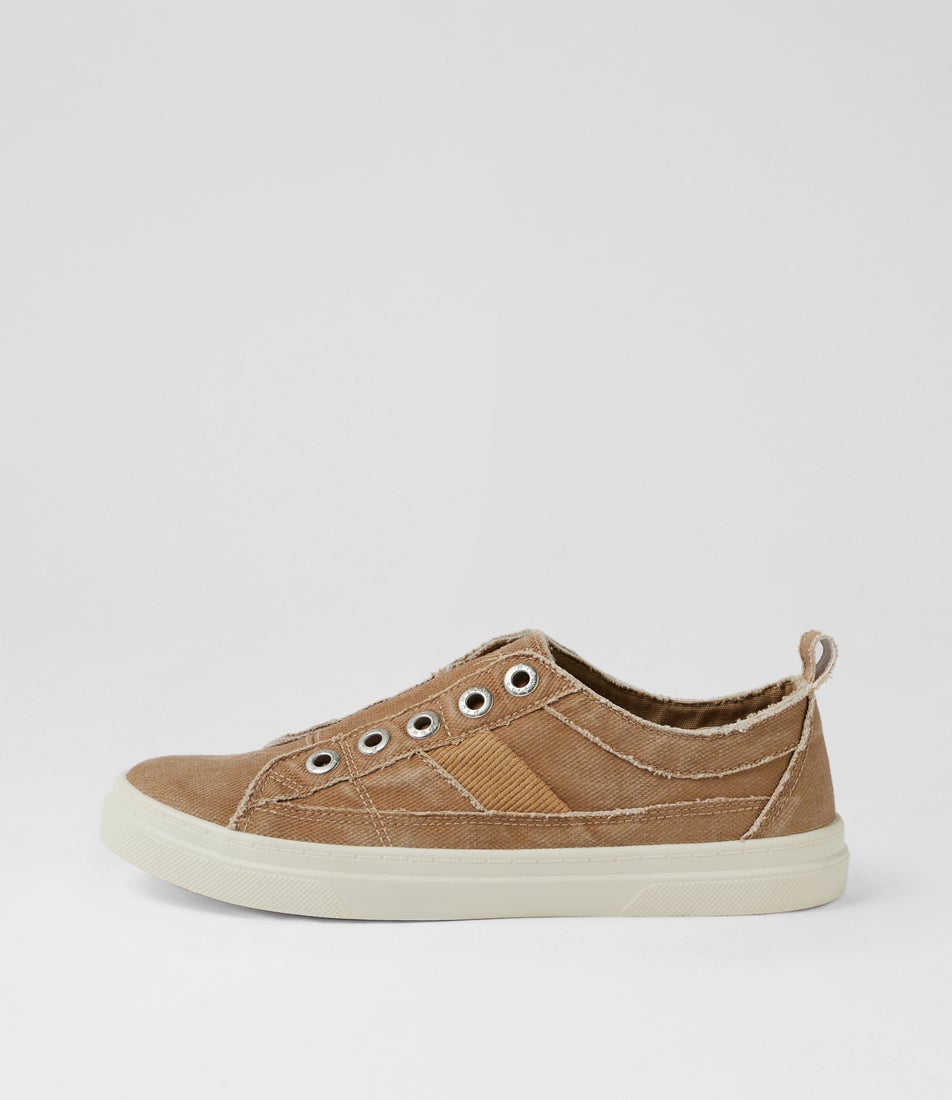 Hangout Desert Khaki Canvas Sneakers