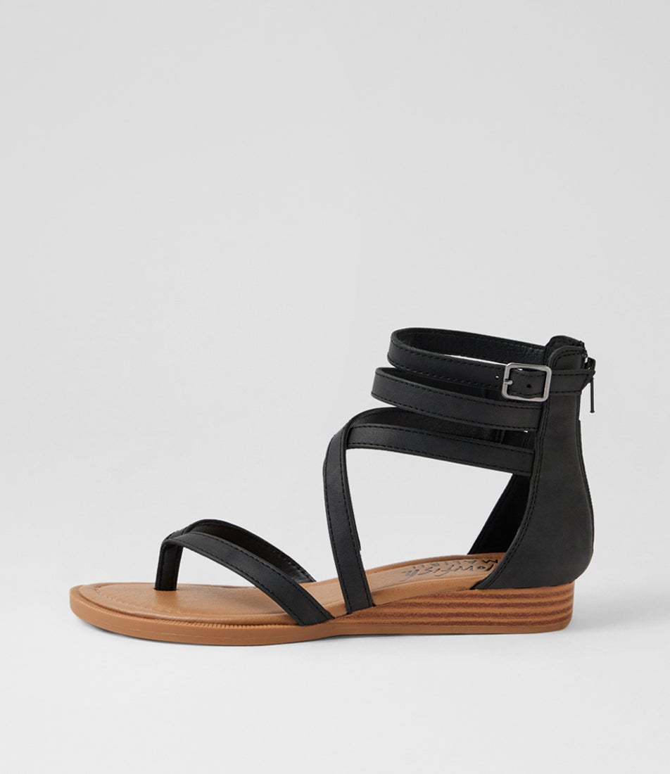 Adrian Black Sandals