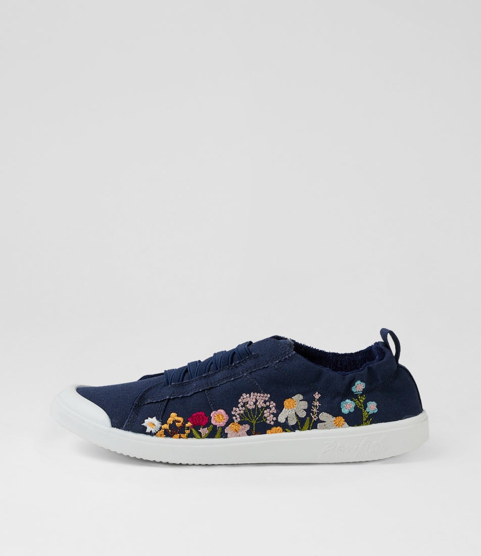Vex Sun Pure Navy Canvas Sneakers Vex Sun Pure Navy Canvas Sneakers