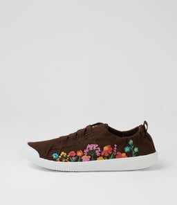 Vex Sun Espresso Canvas Sneakers Vex Sun Espresso Canvas Sneakers