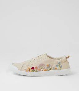 Vex Sun Cream Canvas Sneakers Vex Sun Cream Canvas Sneakers