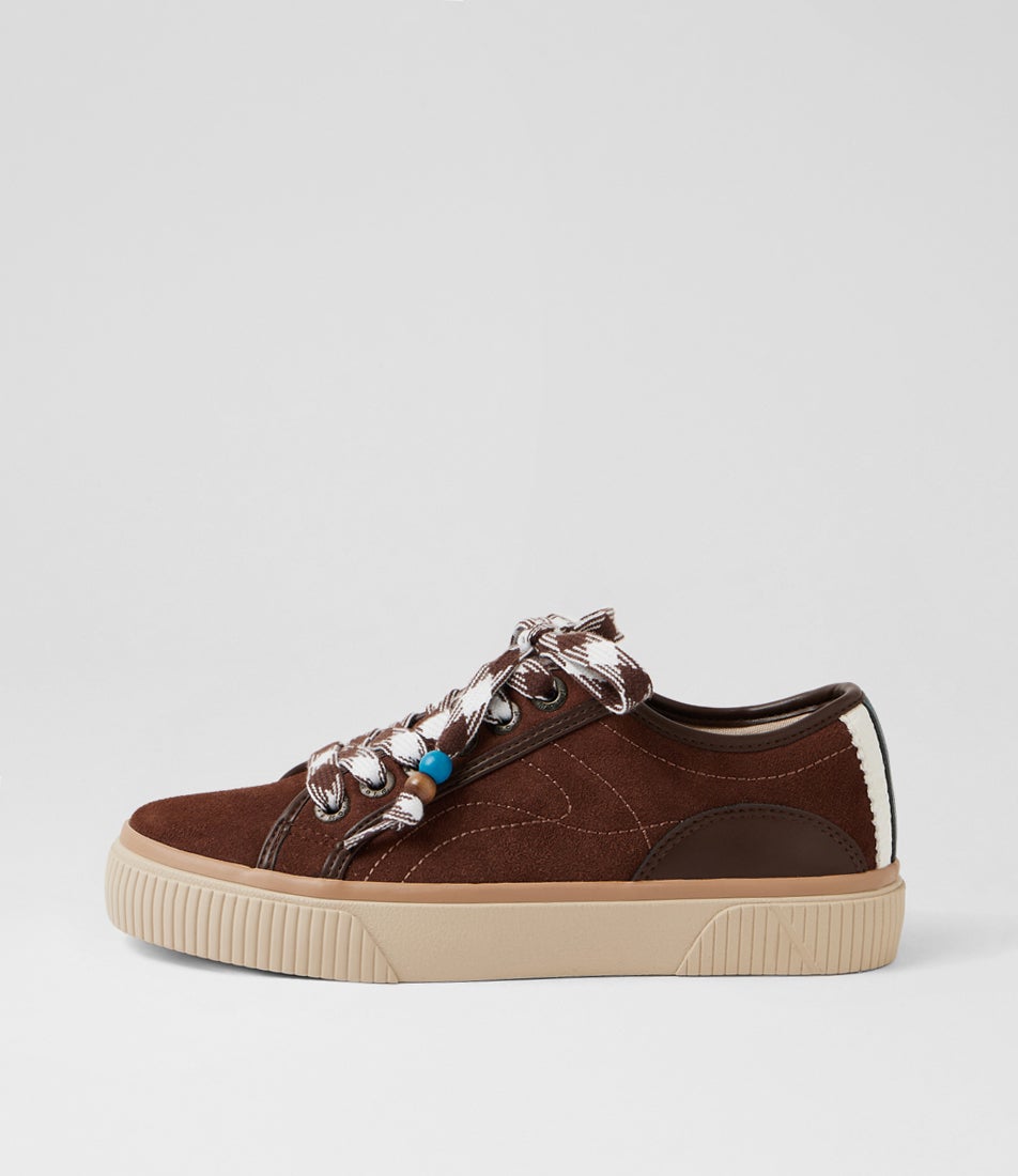 Azure Espresso Multi Sneakers