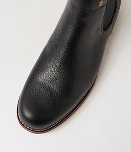 RITTER BLACK TUMBLE LEATHER