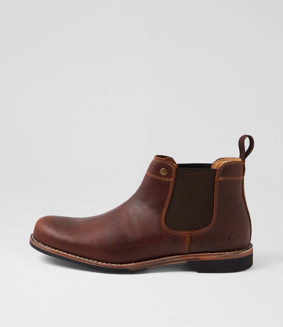 Ritter Tan Leather Boots
