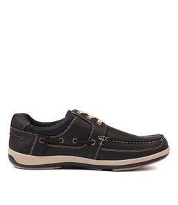 SPINNAKER NAVY LEATHER