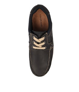SPINNAKER NAVY LEATHER