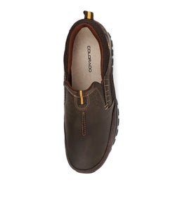 TESLER BROWN NUBUCK
