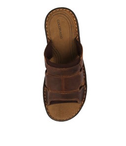 C BASE MID BROWN CRAZYHORSE LEATHER