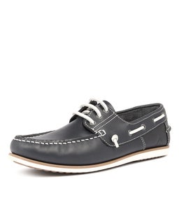 C TIDE NAVY LEATHER