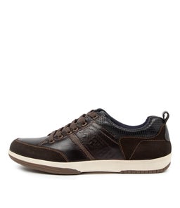 C VICTOR DK BROWN PULL UP LEATHER