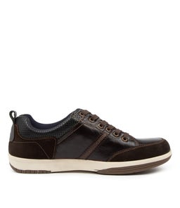 C VICTOR DK BROWN PULL UP LEATHER