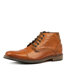 C TROJAN COGNAC LEATHER