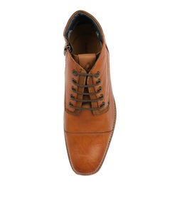 C TROJAN COGNAC LEATHER