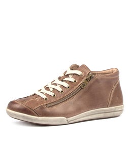 MARELLA DARK TAUPE LEATHER