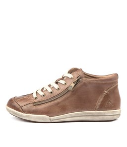 MARELLA DARK TAUPE LEATHER