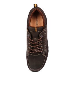 C TORY DARK BROWN LEATHER