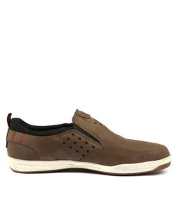 NUCLEAR TAUPE NUBUCK