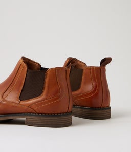 C MILLS TAN LEATHER