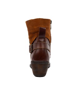 DOWNTOWN CF DARK TAN LEATHER