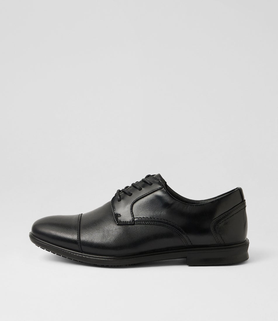 C Paul Black Leather Lace Up Dress Shoes C Paul Black Leather Lace Up Dress Shoes